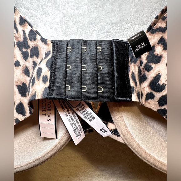 Victoria’s Secret “Freedom Cloud” cheetah print bra plus size soft modern 44D - Picture 4 of 8